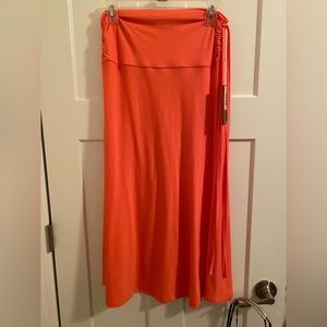 Medium 4 in 1 Convertible Dress Flowy Pink / Salmon Skirt